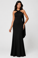 Maxi Halter Neck Gown 853