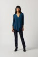 Soft Fit 3/4 Sleeve Asymmetric Tunic 900