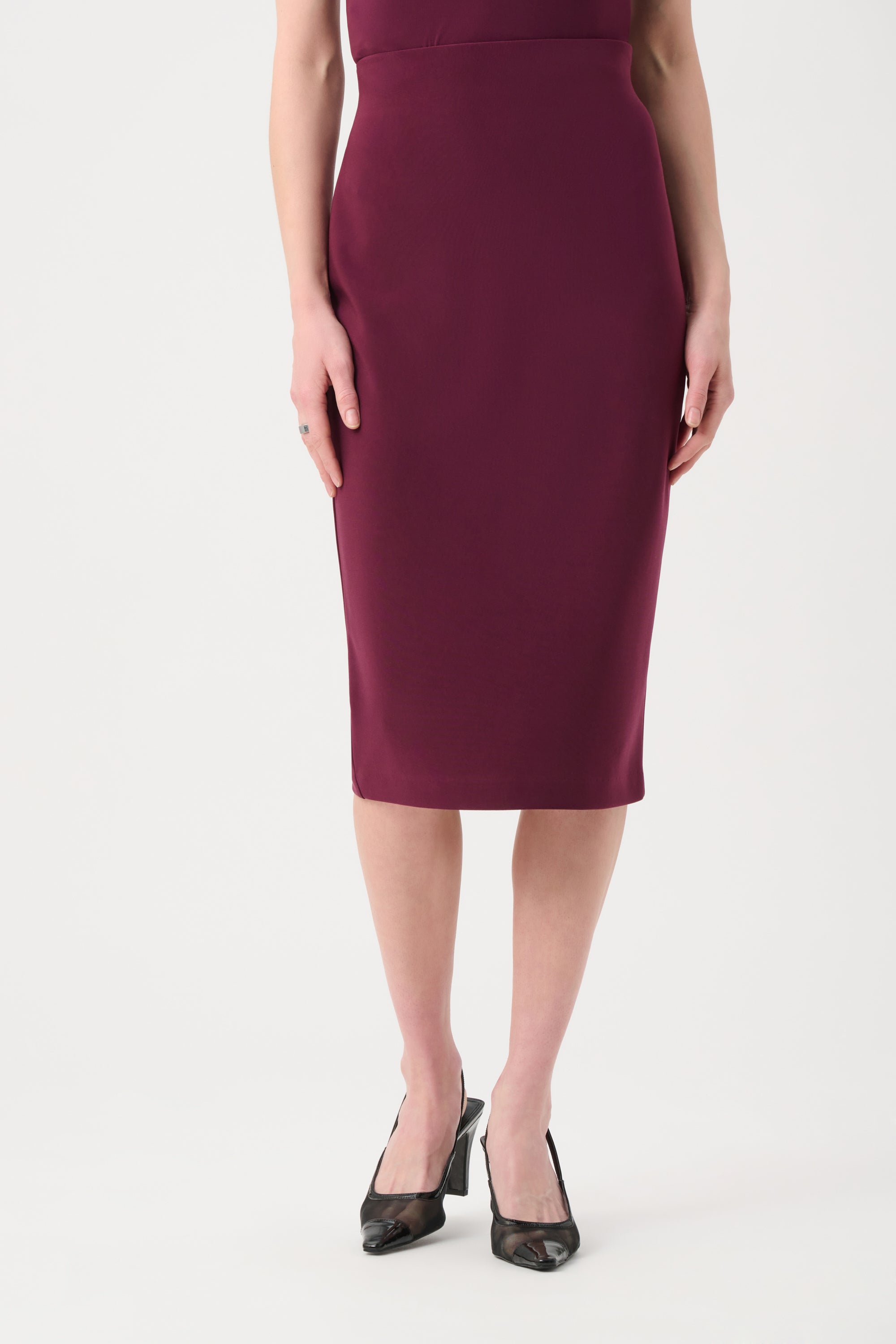 Classic Long Pencil Skirt 823
