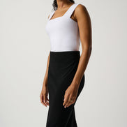 Classic Long Pencil Skirt 863