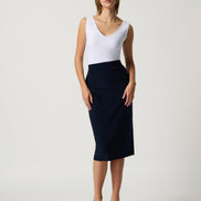 Classic Long Pencil Skirt 863
