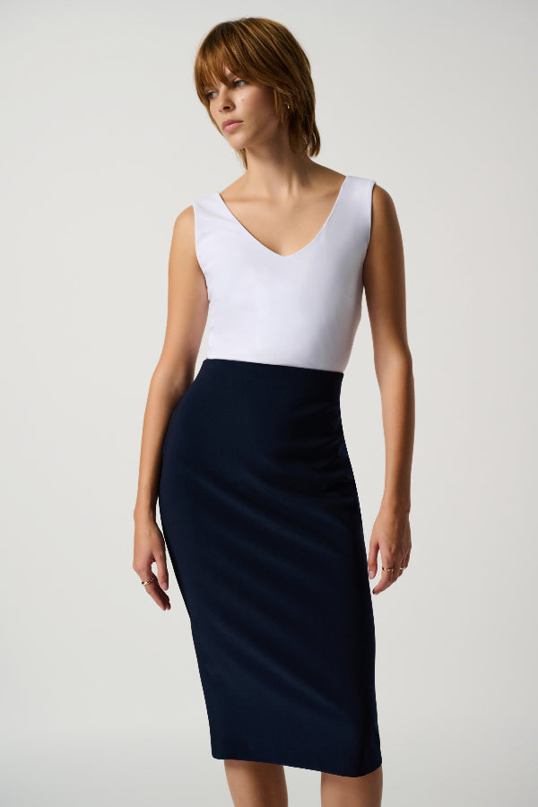 Classic Long Pencil Skirt 863