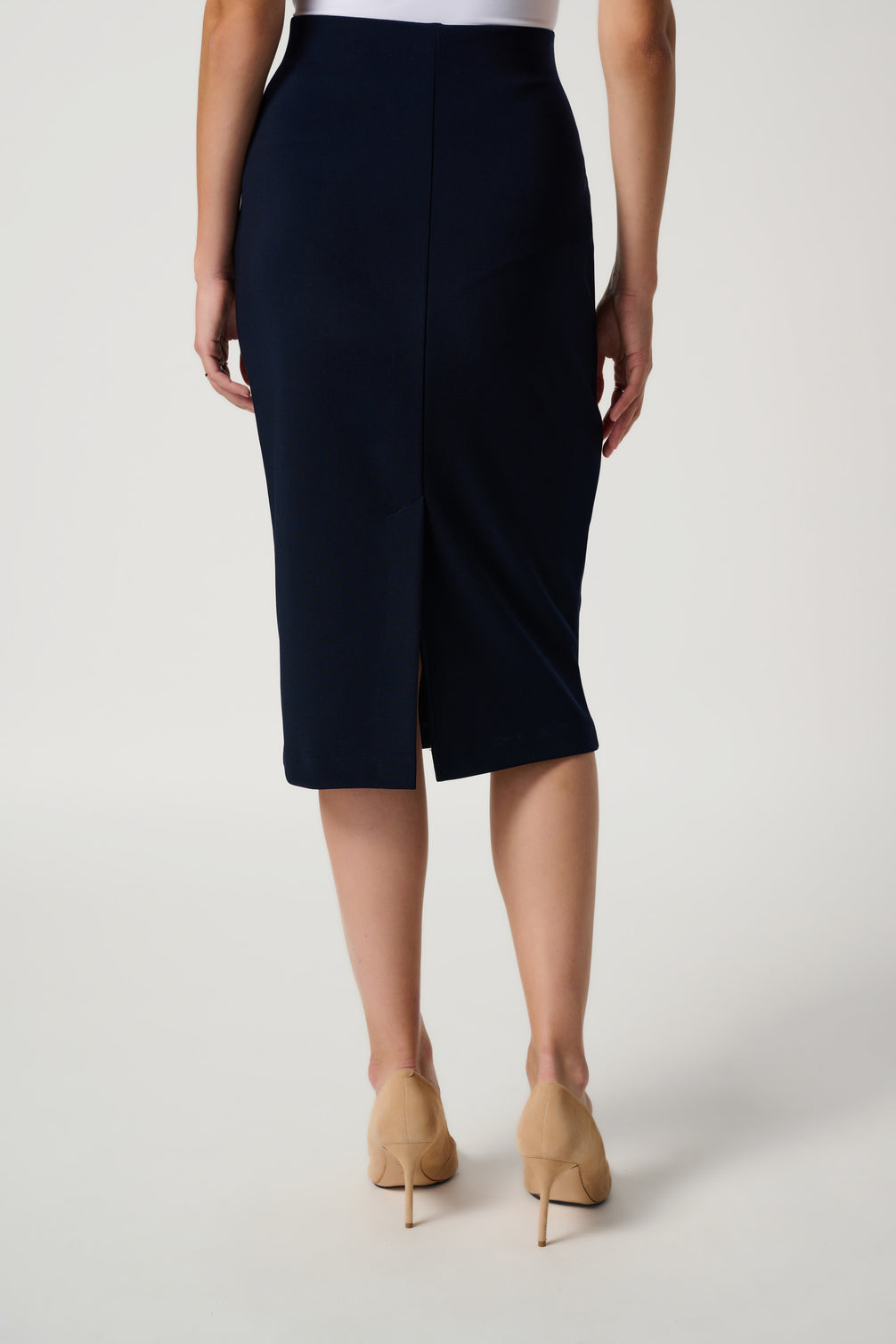 Classic Long Pencil Skirt 863