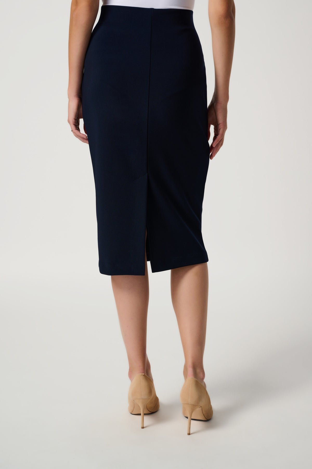 Classic Long Pencil Skirt 863