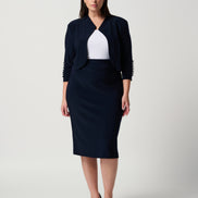 Classic Long Pencil Skirt 863