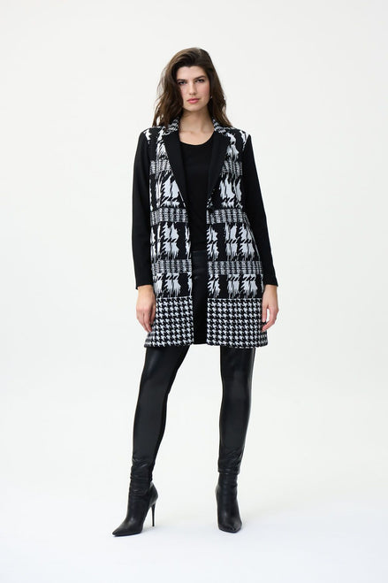 Printed Longline Blazer