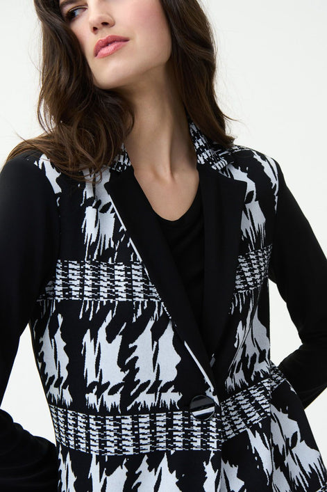 Printed Longline Blazer