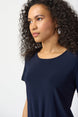 Knot Front Short Sleeve T-Shirt Top  924