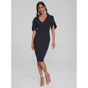 Sheath Dress with Pearl Detail 1497