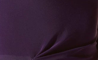 Beaded Sleeve Chiffon Wrap Dress