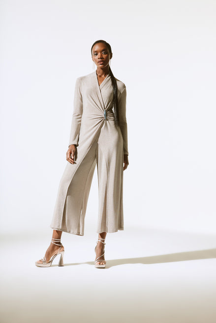 Shimmer Knit Jumpsuit