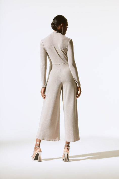 Shimmer Knit Jumpsuit