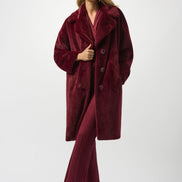 Classic Collar Faux Fur Coat 607