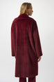 Classic Collar Faux Fur Coat 607