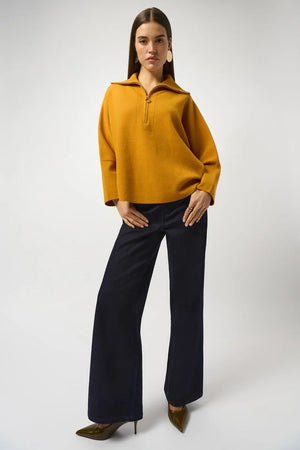 Classic Wide-leg Stretch Jeans