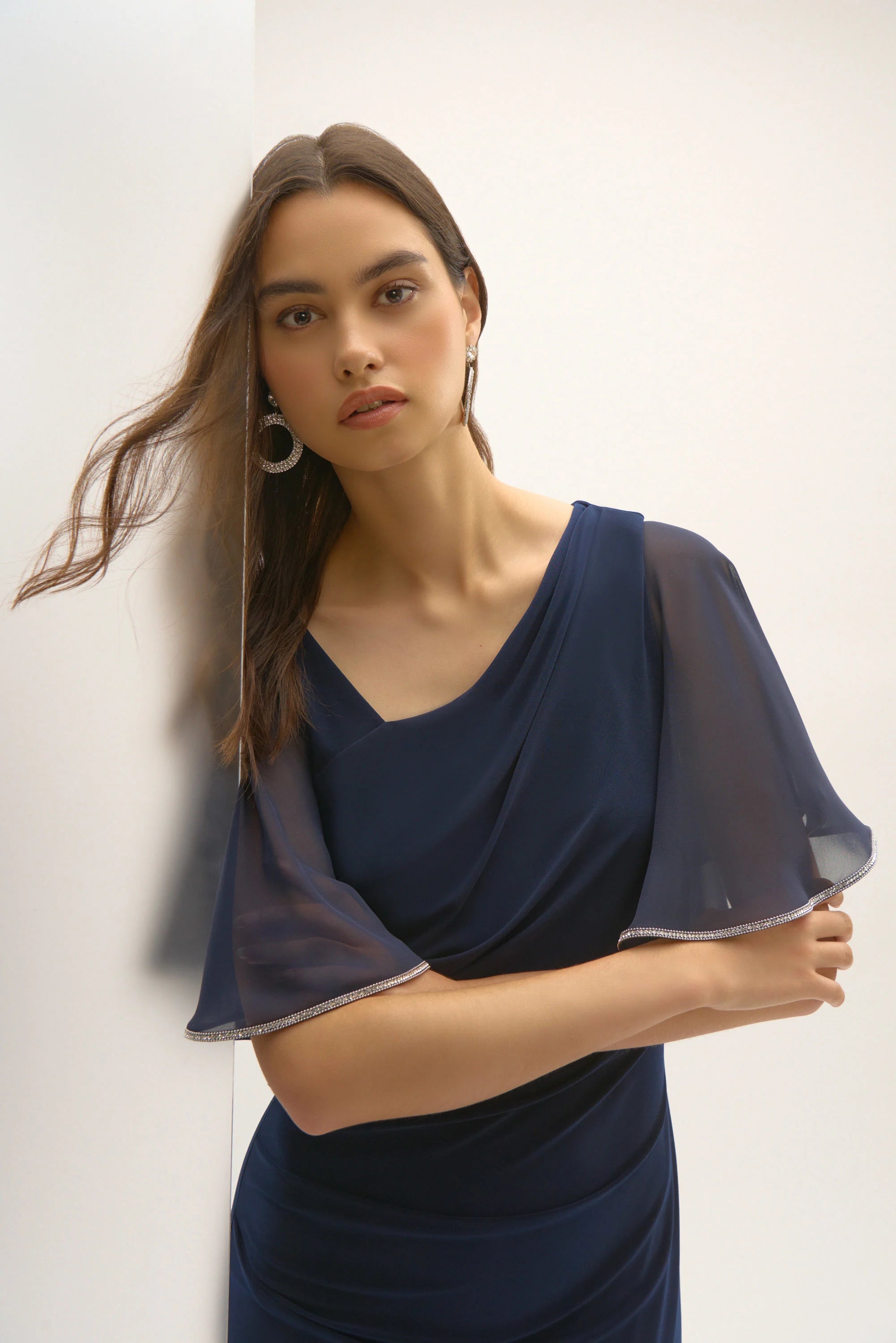 Chiffon Sheath Butterfly Dress