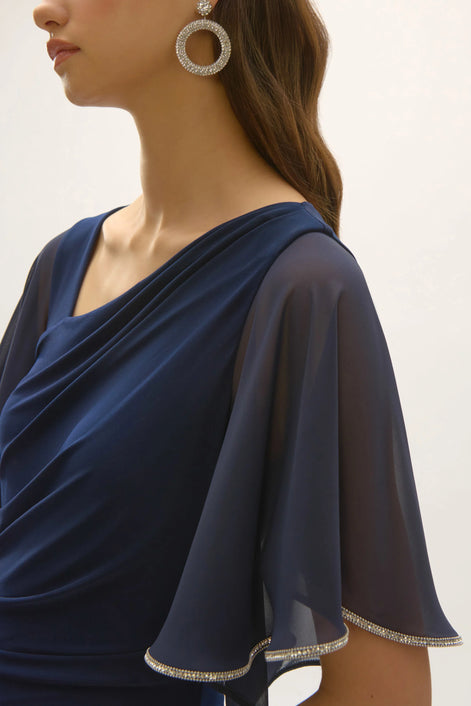 Chiffon Sheath Butterfly Dress