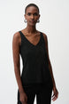 Metallic Knitted Camisole with Rhinestones 755