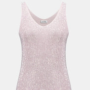 Metallic Knitted Camisole with Rhinestones 755