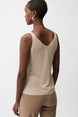 Metallic Knitted Camisole with Rhinestones 755