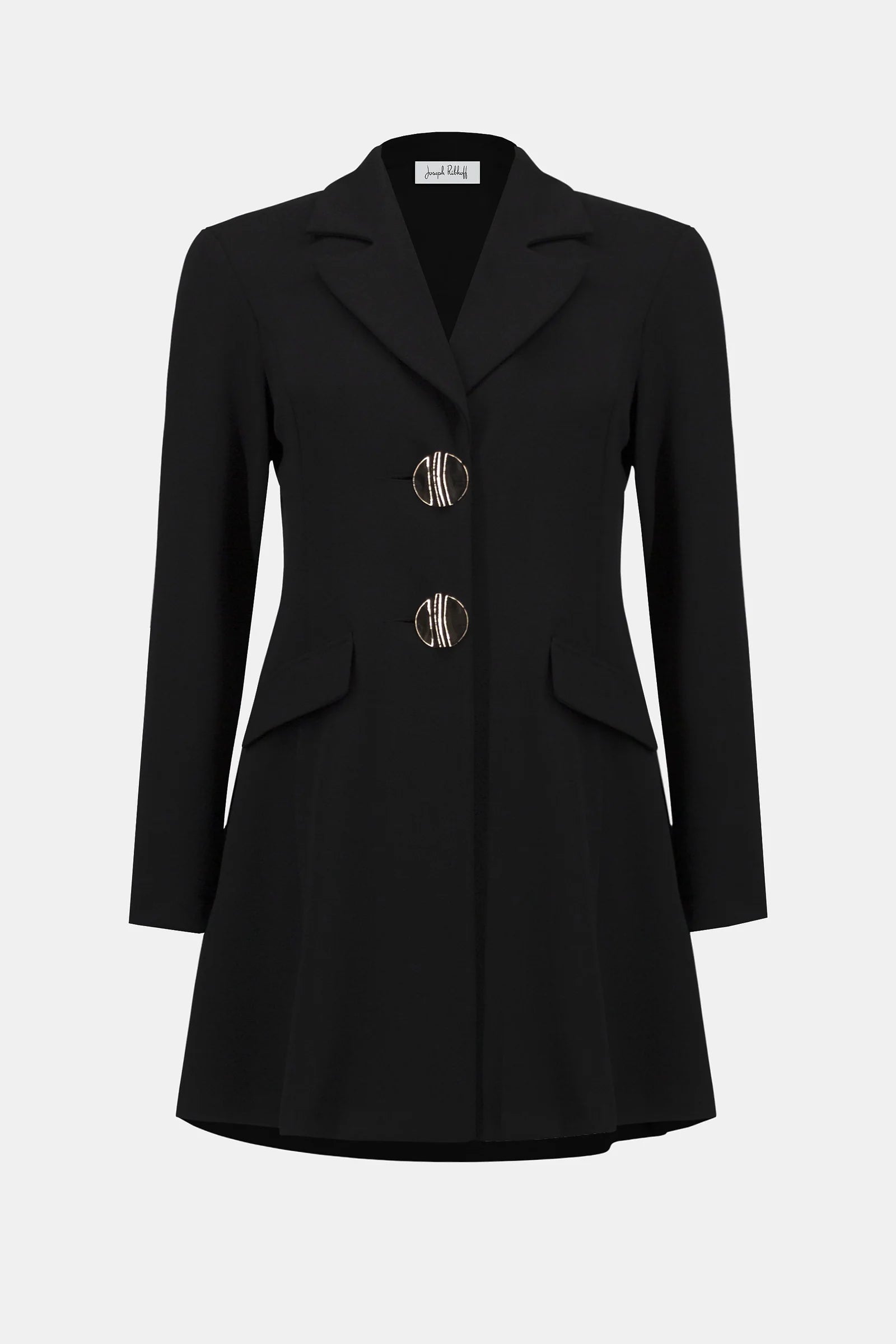 Scuba Crepe Fit and Flare Coat 950
