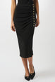 Silky Knit Pull-On Pencil Skirt 679