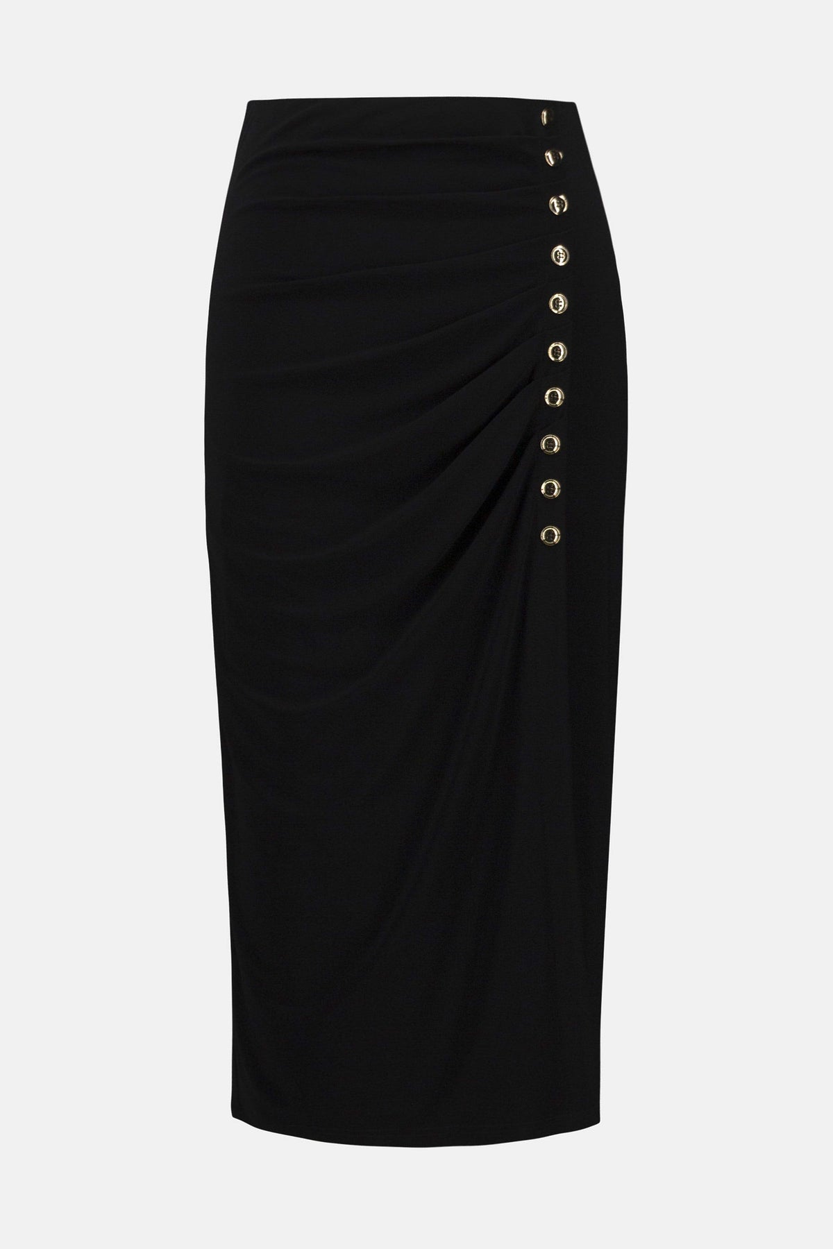 Silky Knit Pull-On Pencil Skirt 679
