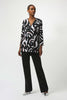 Printed Fit and Flare Tunic Top