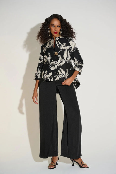 Jacquard Floral Swing Jacket 412