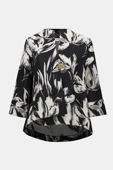 Jacquard Floral Swing Jacket 412