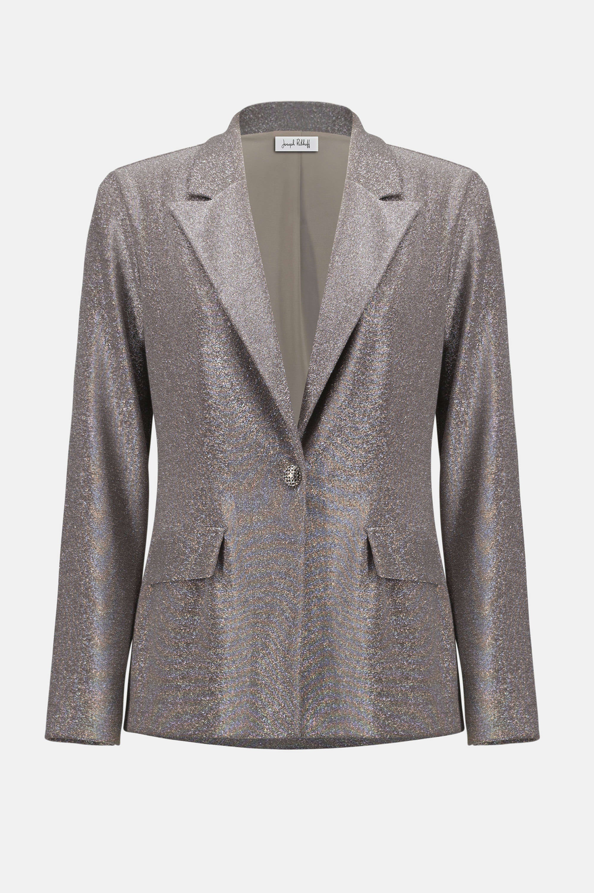Shimmering Fitted Blazer