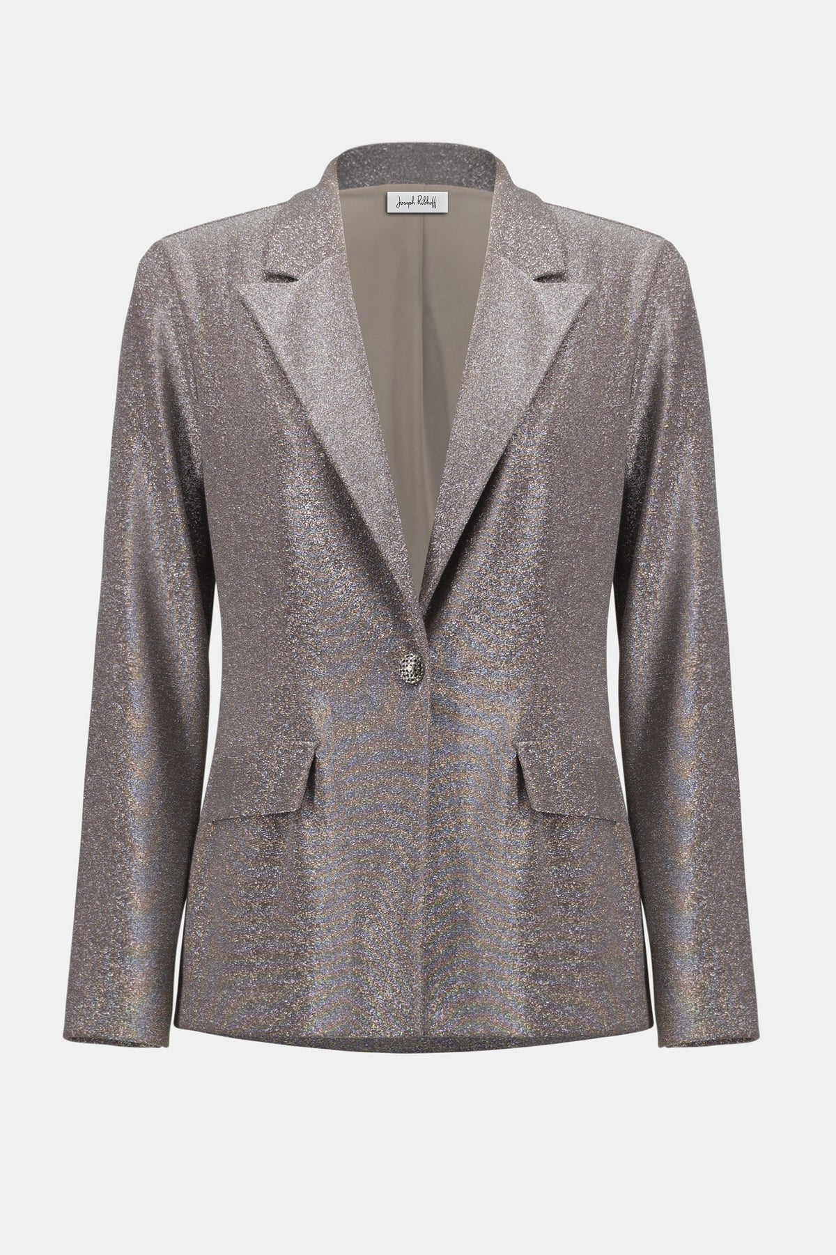 Shimmering Fitted Blazer 623