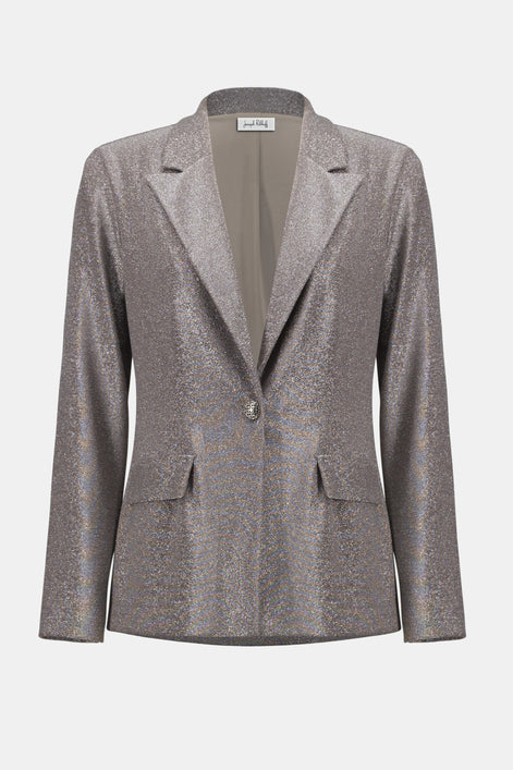 Shimmering Fitted Blazer 623