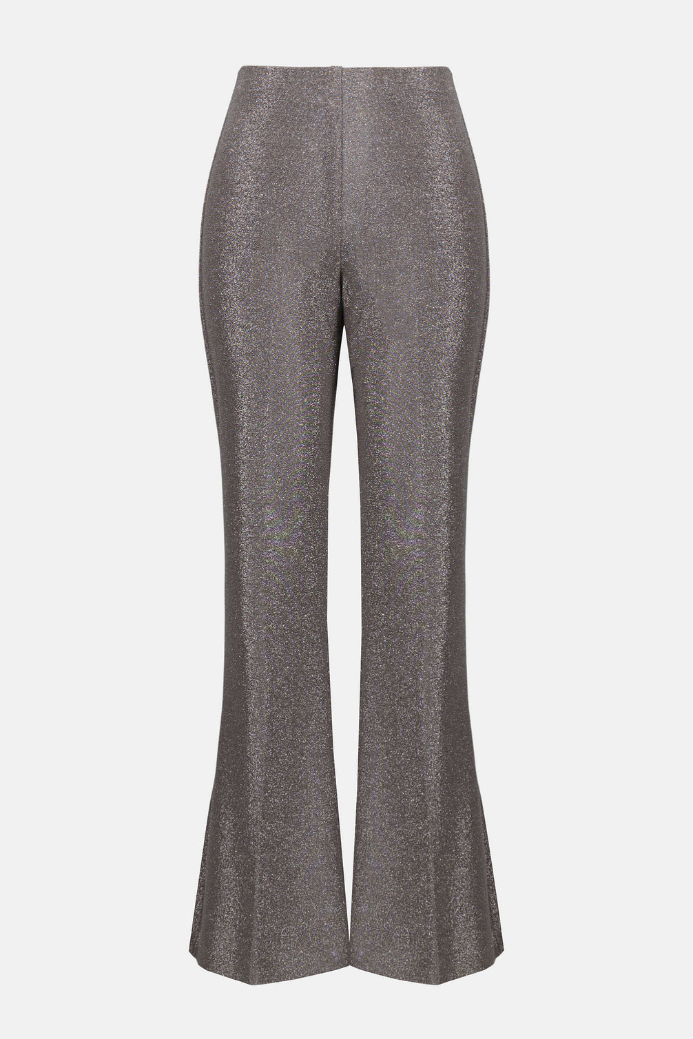 Shimmering Pull-on Pants with Flared Leg 624