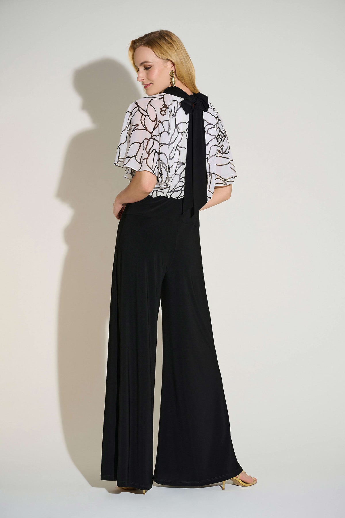 Elegant Jumpsuit in Black Vanilla 96