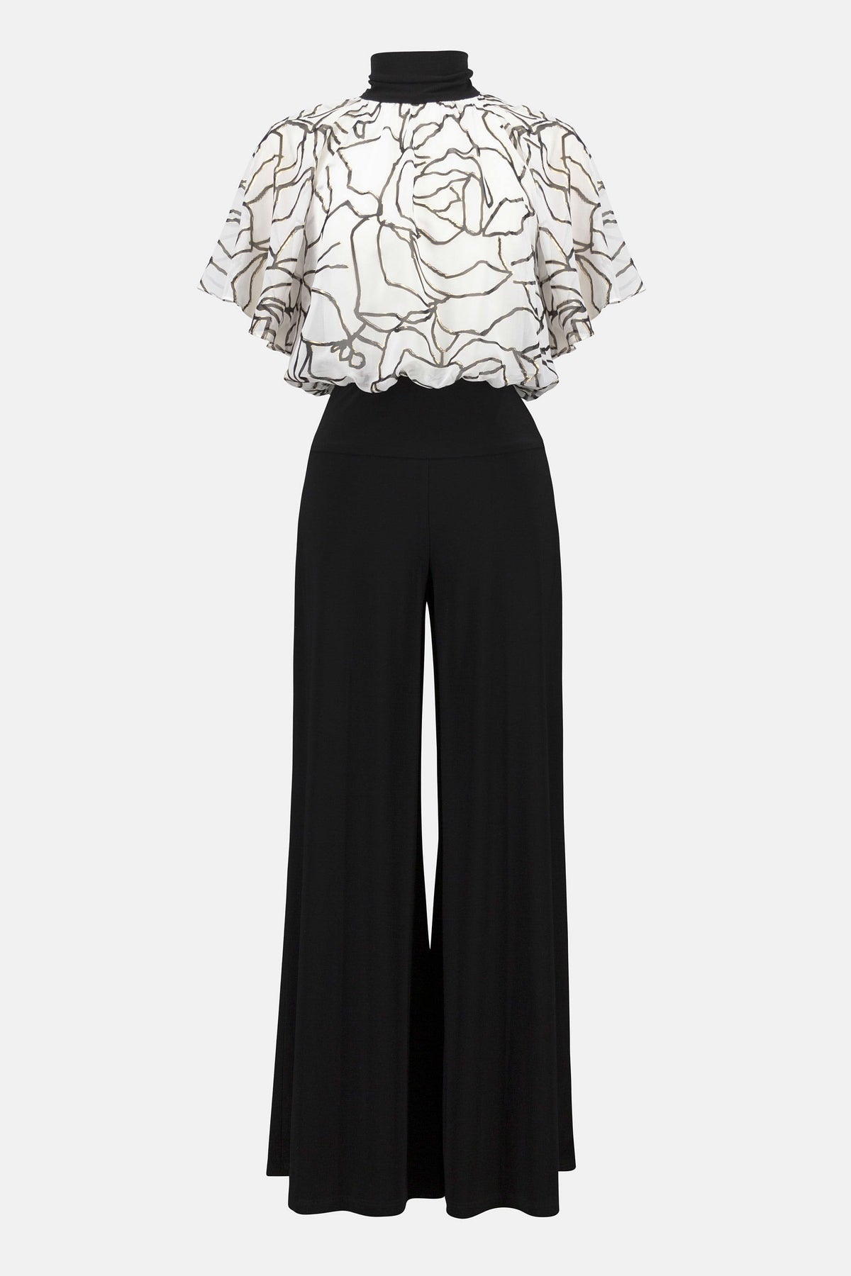 Elegant Jumpsuit in Black Vanilla 96