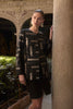 Geometric Long-Sleeve Jacket 826