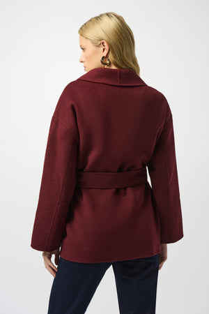 Shawl collar coat