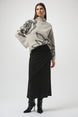 Silky Knit Pull-On Maxi Skirt 608