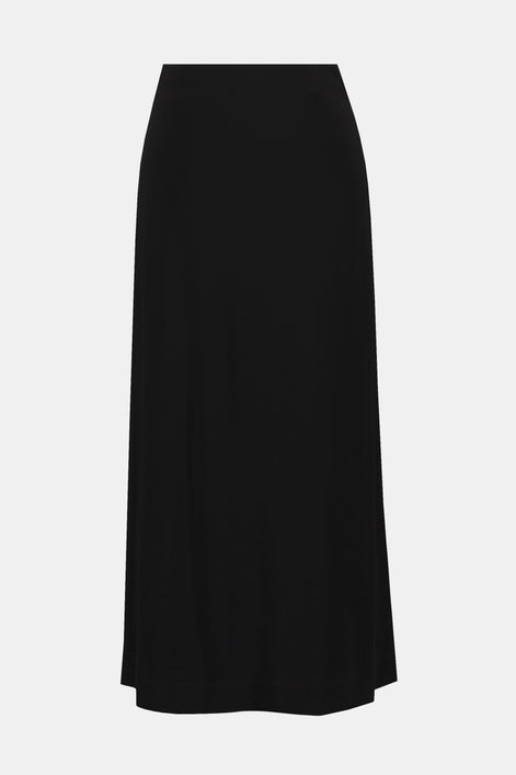 Silky Knit Pull-On Maxi Skirt