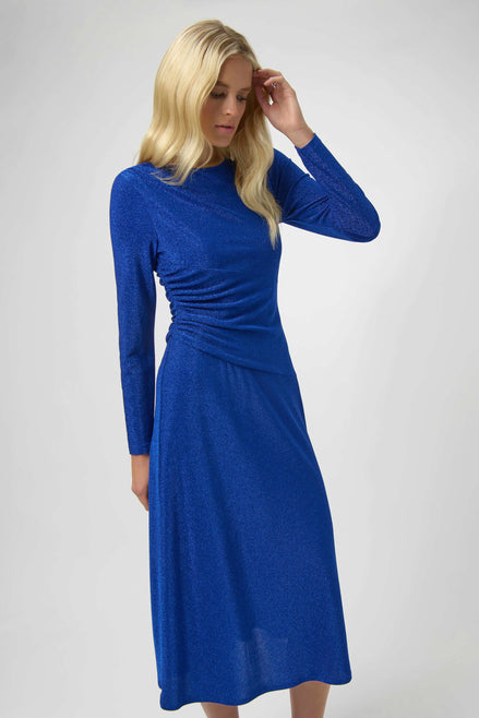 Midi Knit Long Sleeved Dress