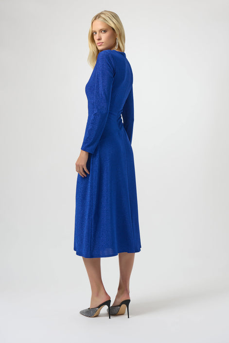 Midi Knit Long Sleeved Dress