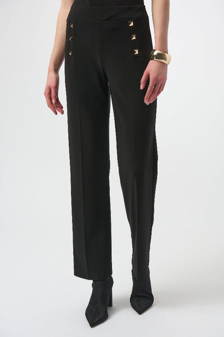 Silky Knit Straight Leg Pants