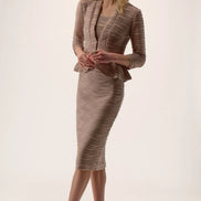 Cascade Lurex Skirt & Jacket Set 802