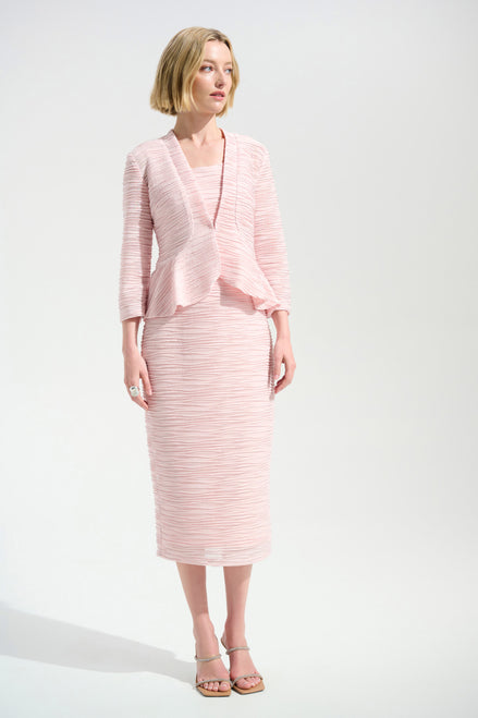 Lurex Cascade Knit Jacket and Cami Set