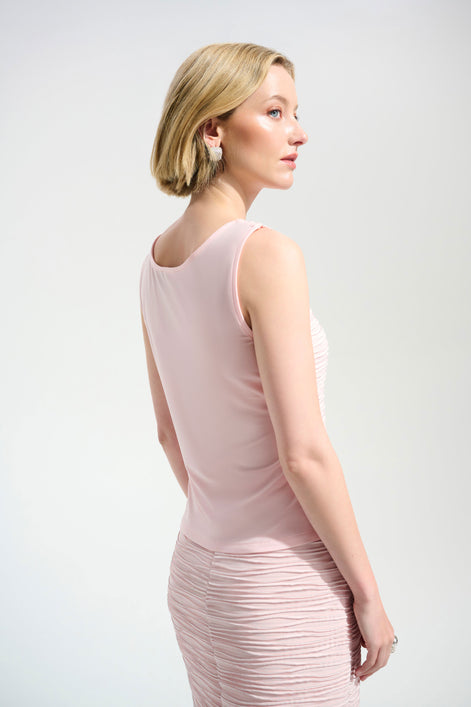 Lurex Cascade Knit Jacket and Cami Set
