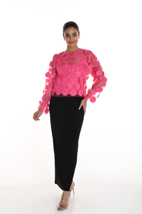Sleek Long Knit Skirt 933
