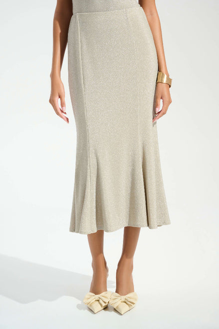 Sparkle Knit Trumpet Skirt