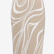 High-Waisted Pencil Skirt with Blazer Twin Set 9001