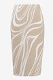 High-Waisted Pencil Skirt with Blazer Twin Set 9001